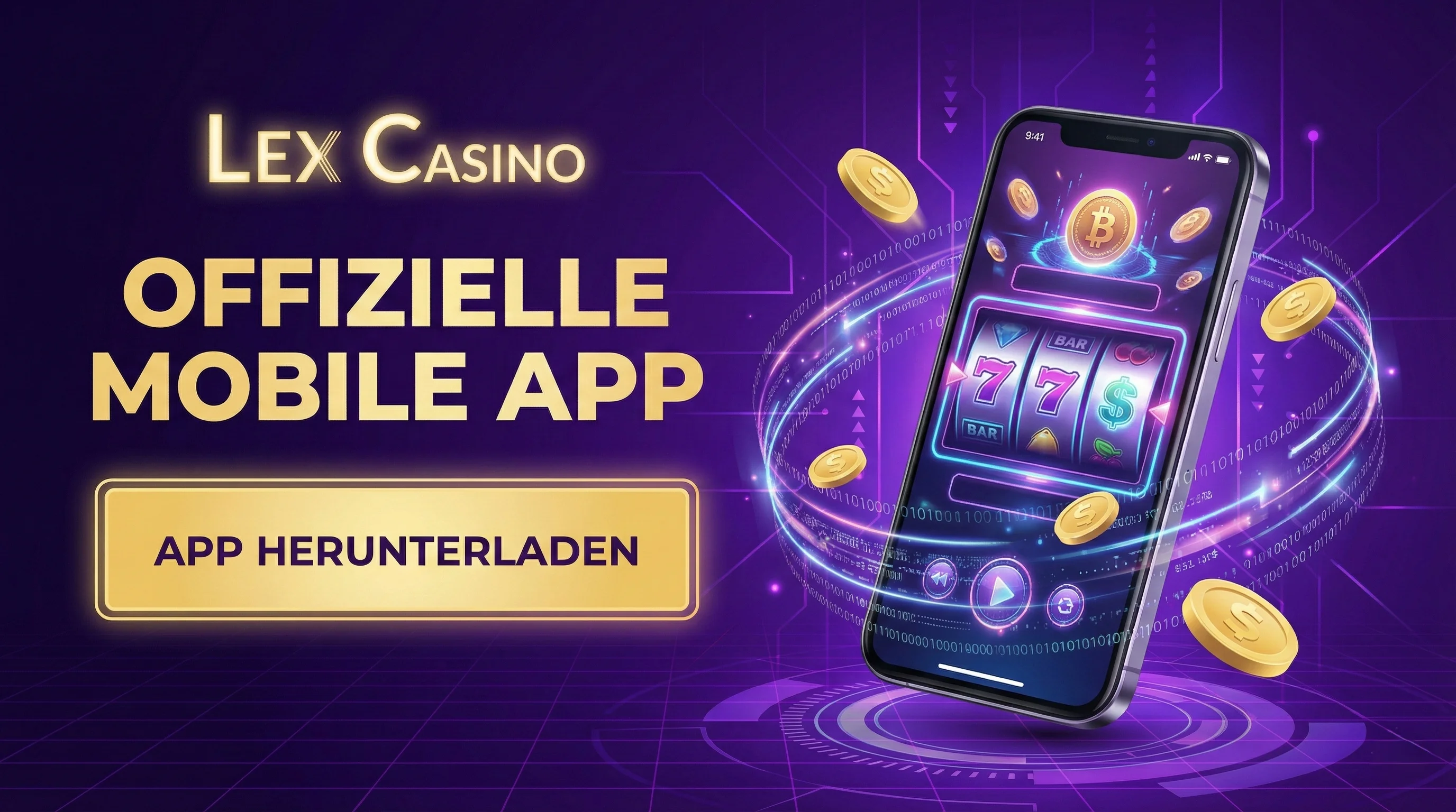 Lex Casino App Banner