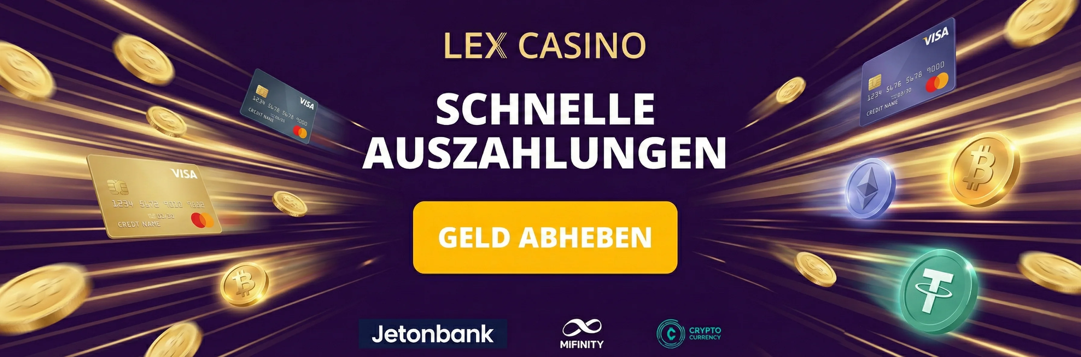 Lex Casino Auszahlung Banner